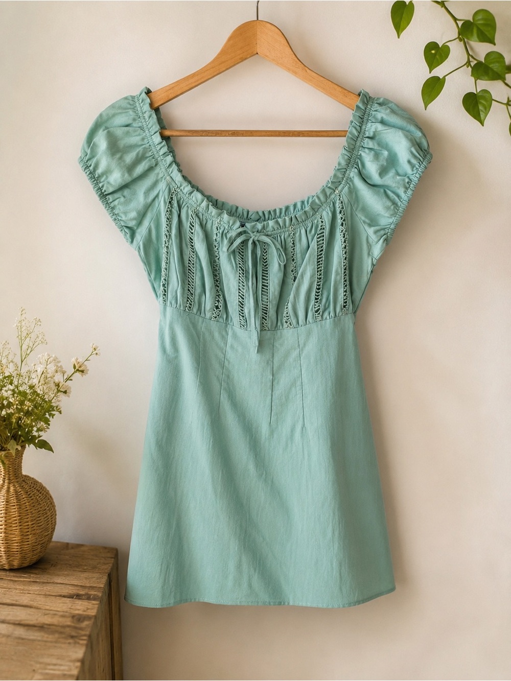 Lulu's Mint Green Summer Sun Dress